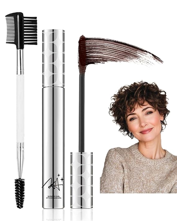 Brown Mascara for Older Women 60 Plus,Waterproof Mascara Primer Lash Makeup | Hypoallergenic Tubing Mascara Volume and Length,Long Lasting with Thinning Lashes Volumizing Mascara for Sensitive Eyes-02