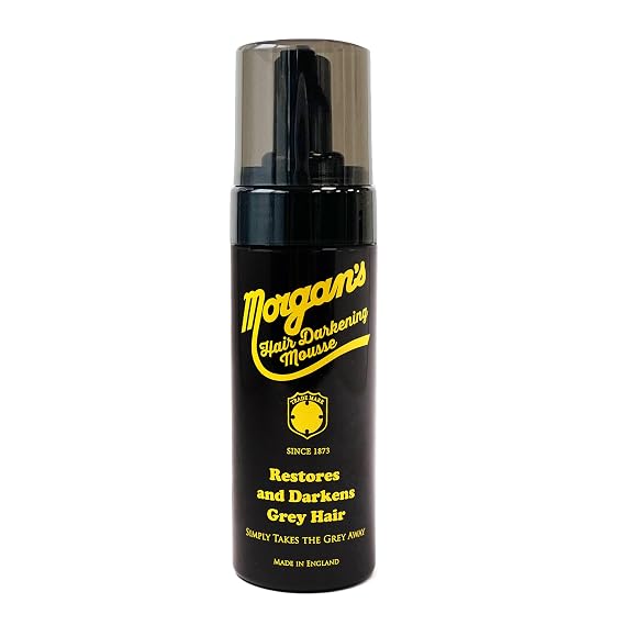 Morgan Hair Darkening Mousse 150ml Pump Foamer