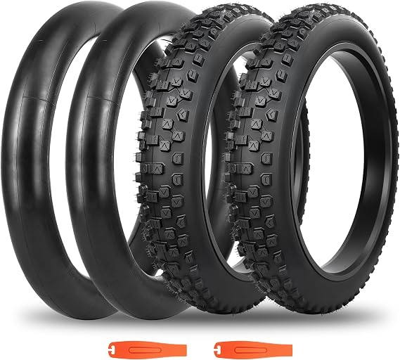 1/2パック ファットタイヤ Ebike マウンテンバイク 高耐久 高性能 耐摩耗性 スノーバイクタイヤ 20/26 x 4.3色
