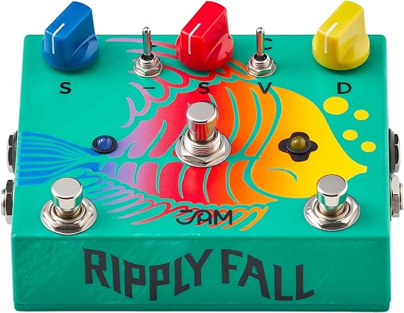 JAM Pedals Ripply Fall RetroVibe Chorus/Vibrato/Phaser Pedal