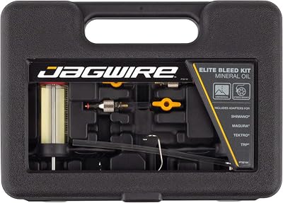 Jagwire Elite Mineral Oil Bleed Kit -, Magura, Tektro, TRP, Hayes, Adapters Included