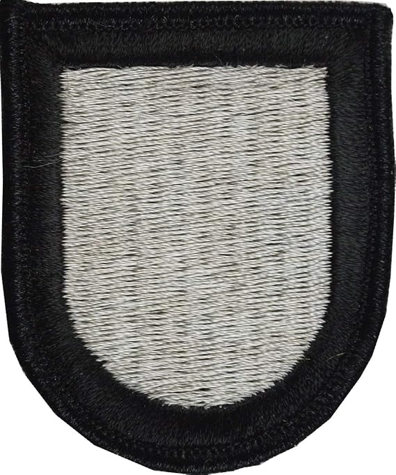 TheSupplyRoom ROTC Beret Flash Gray with Black Border
