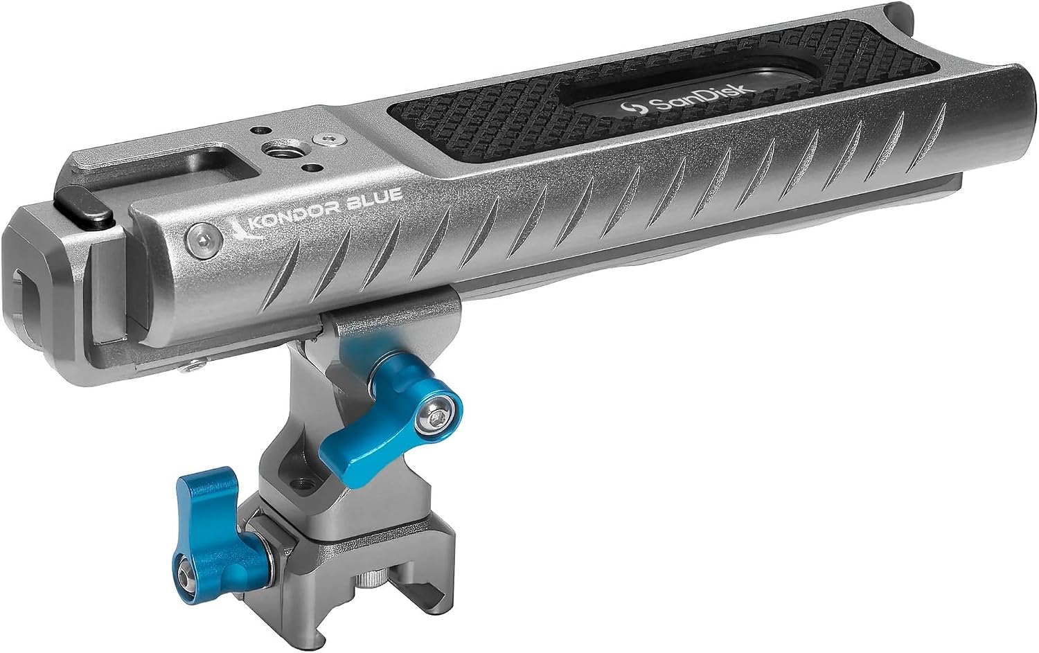 Kondor Blue Compatible with SanDisk Professional, Pro-Blade SSD Handle for USB-C Recording, Space Gray