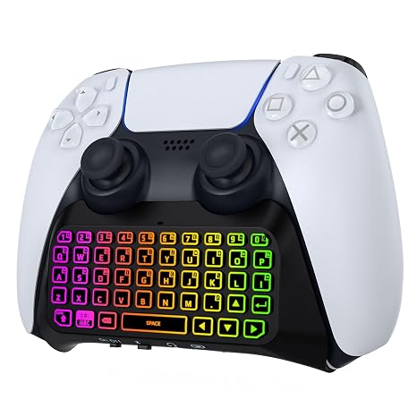 MoKo RGB Backlight Keyboard for PS5 Controller