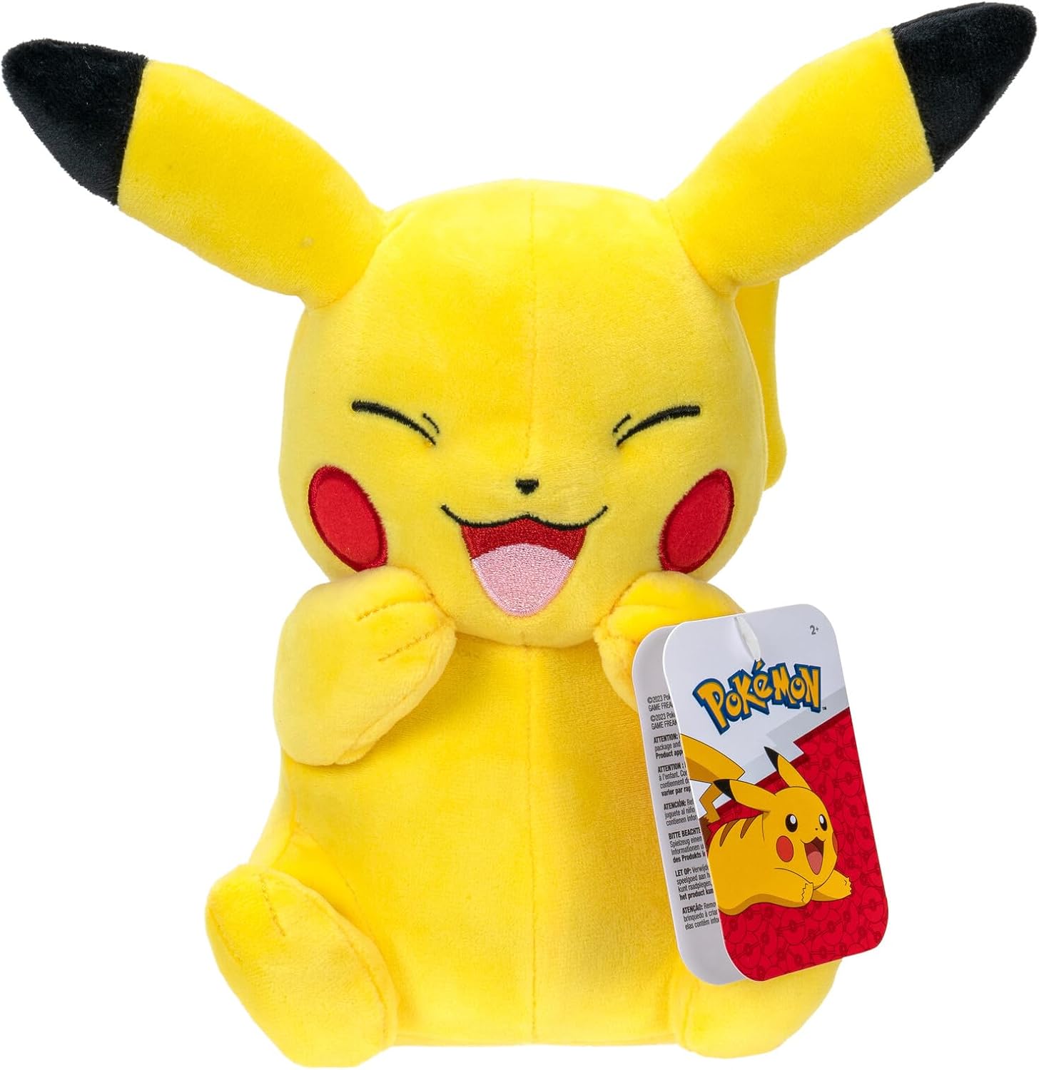Pokémon PKW3080-20 cm Pelüş - Pikachu, Resmi Pelüş