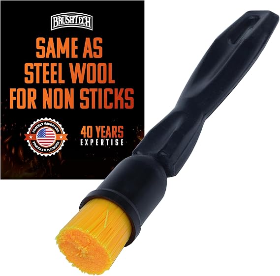 BRUSHTECH Brushtech Same As Steel Wool for Non Sticks Black