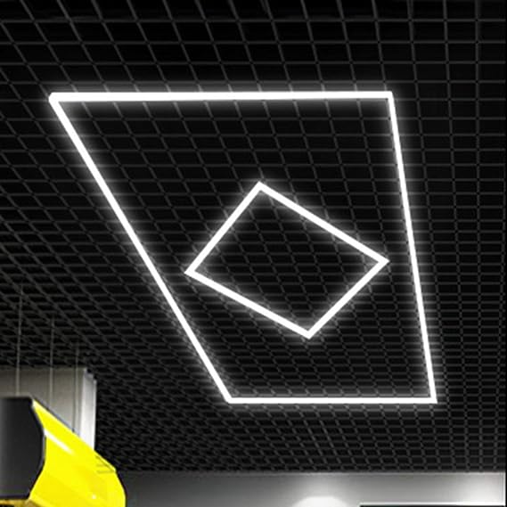 LED Light Lighting for Garage Arrow Light 110 V-220 V for Car Detailing Diamond Light Ceiling Light Car Wash Detailing Station,B