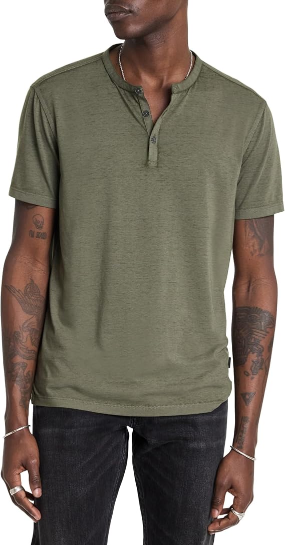 John Varvatos Men's Duke Henley