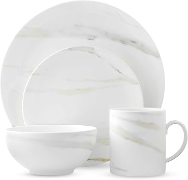 Vera Wang for Wedgwood Vera Venato Imperial 4-Piece Place Setting