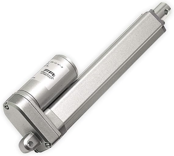 Firgelli Automations 200 lb Force 12V Premium Linear Actuator (1 Inch Stroke)