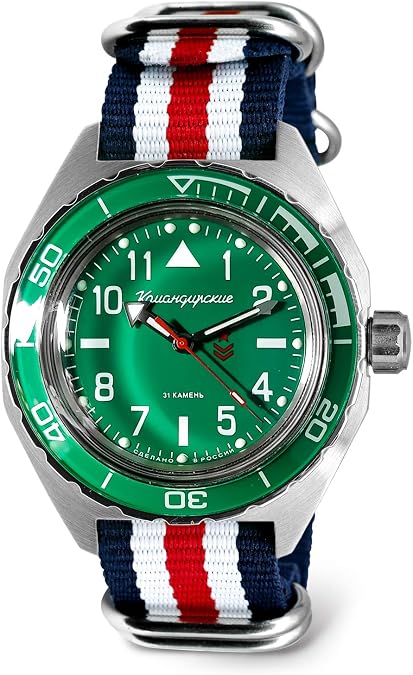 VOSTOK | Komandirskie 650856 Automatic Mechanical Self-Winding Diver Wrist Watch
