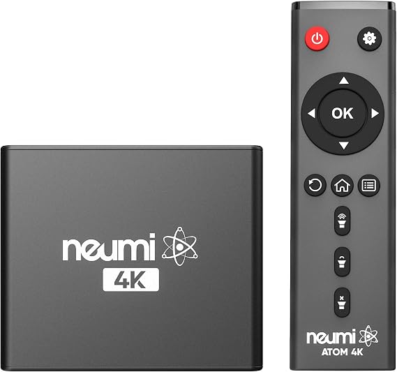 NEUMI Atom 4K Digital Media Player for USB Drives and SD Cards, 4K 60fps