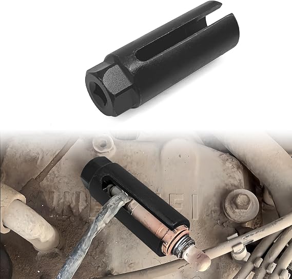 70094-1/2-Inch x 7/8(22mm) Oxygen Sensor Socket - fits Offset Design for All Vehicle O2 Sensor Removal & Installation