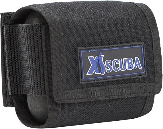 XS Scuba Quick-Attach Single Weight Pocket - Black