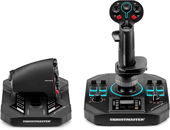 国内正規品Thrustmaster Sol-R 4 HOTAS PC用ジョイスティック&スロットル