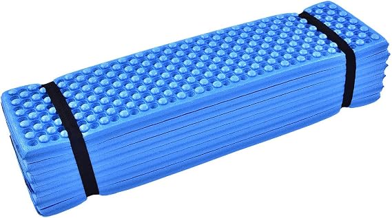 Sleeping Pad for Camping, Foam Camping Mat Outdoor Hiking Foam Camping Mat Foam Mattress Camping, Waterproof Soft Mat for Adults Folding Beach Tent Sleeping Pad Waterproof Mattress