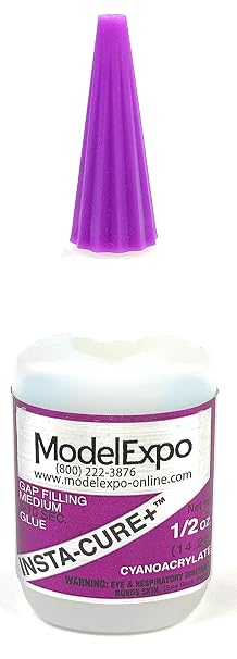 Model Expo Insta Cure+TM Super Glue CA 1/2 oz. (Gap Filling)