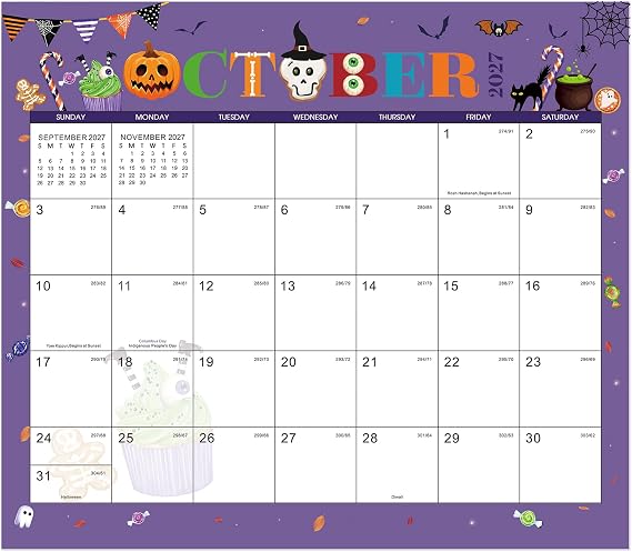 2027 Magnetic Calendar - Magnetic Calendar for Refrigerator, 11.2"x13'