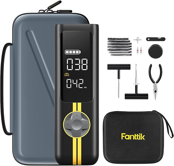 Fanttik Tire Repair Kit and X8 APEX EV Tire Inflator