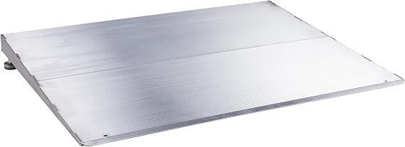 Elev8 Prairie View Industries ATH2436 Adjustable Threshold Ramp, 24 in X 36 in, 15 Pound, Plain Aluminum, 24" L x 36" W 2-3 1/2" Rise