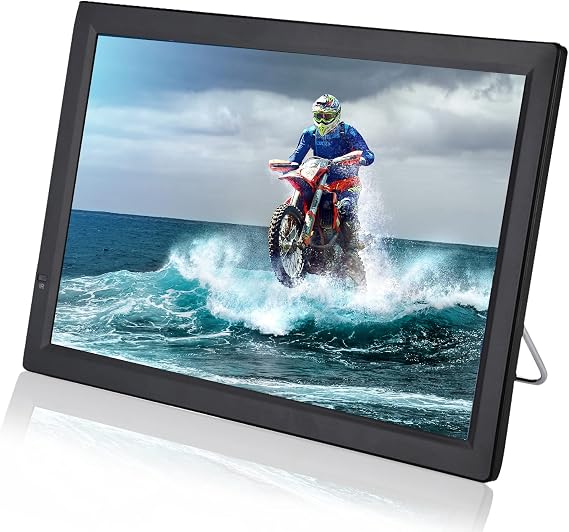 Yoidesu 14Portable TV with ATSC Tuner,Battery Operated TV with HDMI, SD/MMC, USB, VGA, AV in/Out and Remote Control,Small Car TV for Kids,Kitchen,Traveling,Camping