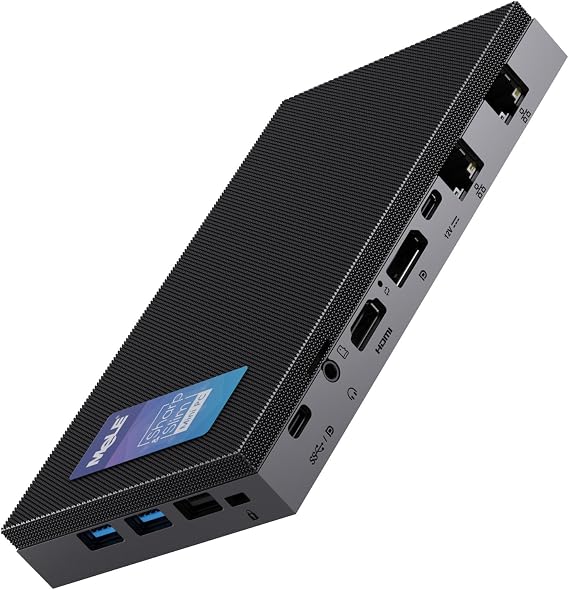 MeLE QuieterDL Fanless Mini PC N150 2.5Gb Dual LAN 16GB 512GB SSD Computer