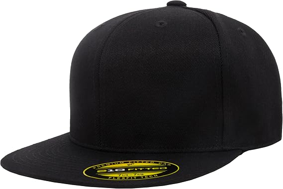 Flexfit Men's Flatbill Premium Fitted Baseball Cap
