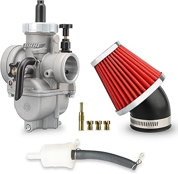 NIBBI 26mm Carburetor PE26 Carburetor Kit Fit 150cc-200cc Motorcycle Engines for GY6 Dirt Bike Pit Bike ATV Scooter Moped Apollo SSR TTR KYMCO SYM TAOTAO