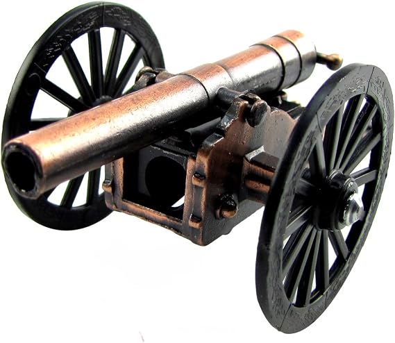 Civil War Cannon Die Cast Miniature Replica Pencil Sharpener Diecast Collectible