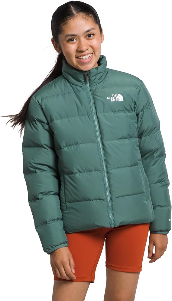 The North Face Kids Reversible North Down Hooded Jacket (Little Kids/Big Kids)