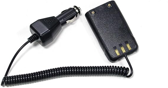 BTECH QB-44HL Battery Eliminator with DC Adapter for DMR Handhelds (Vehicle Power) Compatible with BTECH DMR-6X2 / DA-7X2 Accessories and AnyTone AT-D868UV, AT-D878UVII, AT-D890UV