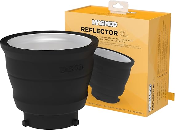 MagMod Reflector XL, Collapsible, Durable and Easy to Use Strobe Reflector