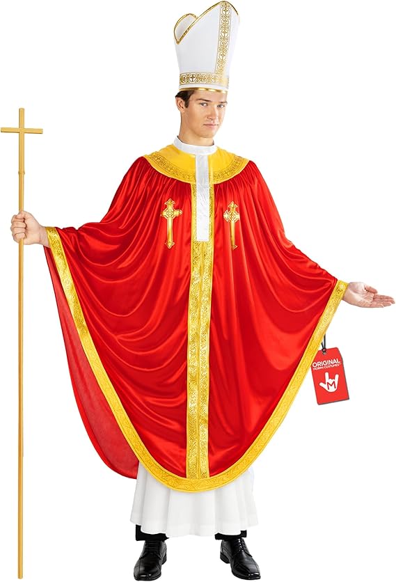 Morph, Pope Costume Men, Halloween Costumes for Men