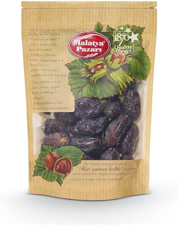 Malatya Pazarı Medjoul Hurma Orta-Kırmızı Kilitli Paket A Kalite 500 Gr