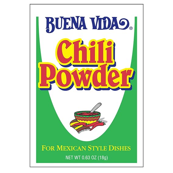 Buena Vida Chili Powder, 0.63 Ounce Packet