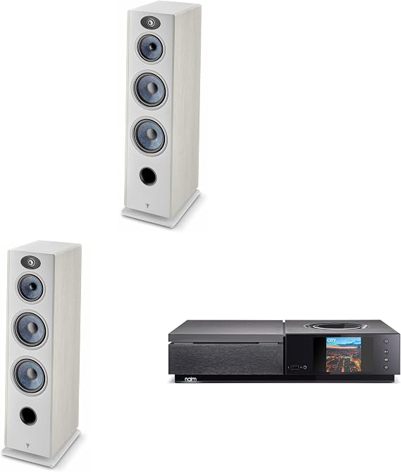 Focal Vestia No4 Light Wood Speakers & Naim Uniti Star Bundle (Uniti-Star, FVESTIAN4LW)