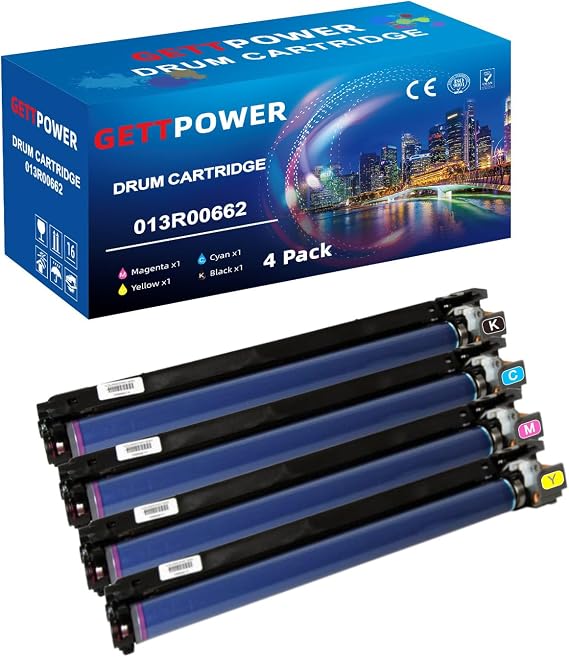 013R00662 Drum Unit, Premium 7525 7530 Drum Compatible Replacement for Xerox WorkCentre 7535, 7545, 7556, 7830, 7835, 7845, 7855 AltaLink C8030, C8035, C8045, C8055, C8070
