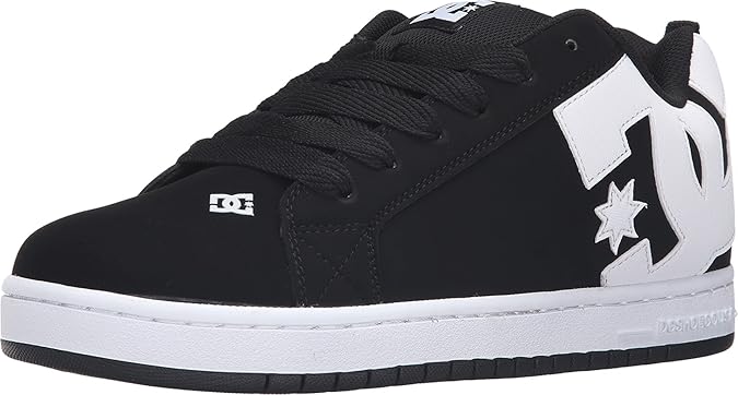 DC Shoes Mens Court Graffik Casual Low Top Skate Shoe Sneaker