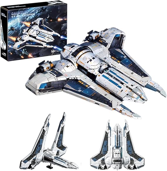 Space Wars Star Fighter Building Set, 2948 Pcs
