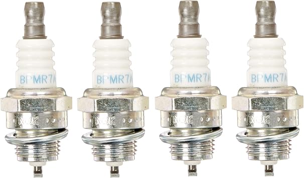 NGK (6703) BPMR7A SOLID Standard Spark Plug, Pack of 4