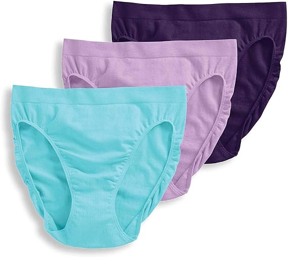 Jockey Women's Underwear Seamfree Breathe French Cut - 3 Pack