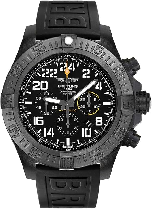 Breitling Avenger Hurricane 50mm Men's Watch on Black Rubber Strap XB1210E4/BE89-154S