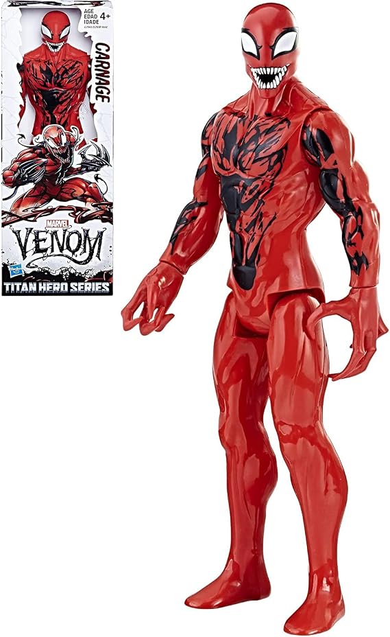 Titan Hero Series Carnage 12-Inch Action Figure from Venom