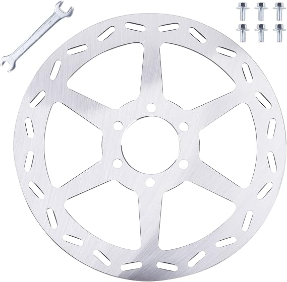 JINGKE Rear Brake Disc Rotor Disk for Motovox MBX10 MBX11 MBX12 97cc Mini Bike Baja Doodlebug Doodle Bug DB30 80CC TAOTAO ATD80A Parts
