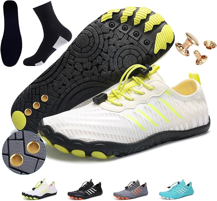 Grounding Shoes for Women with Copper,Barefoot Shoes Womens Grounded Footwear Earthing Grounding Shoe Men,Wide Toe Box Comfortable Breathable for Walking Outdoor Activities