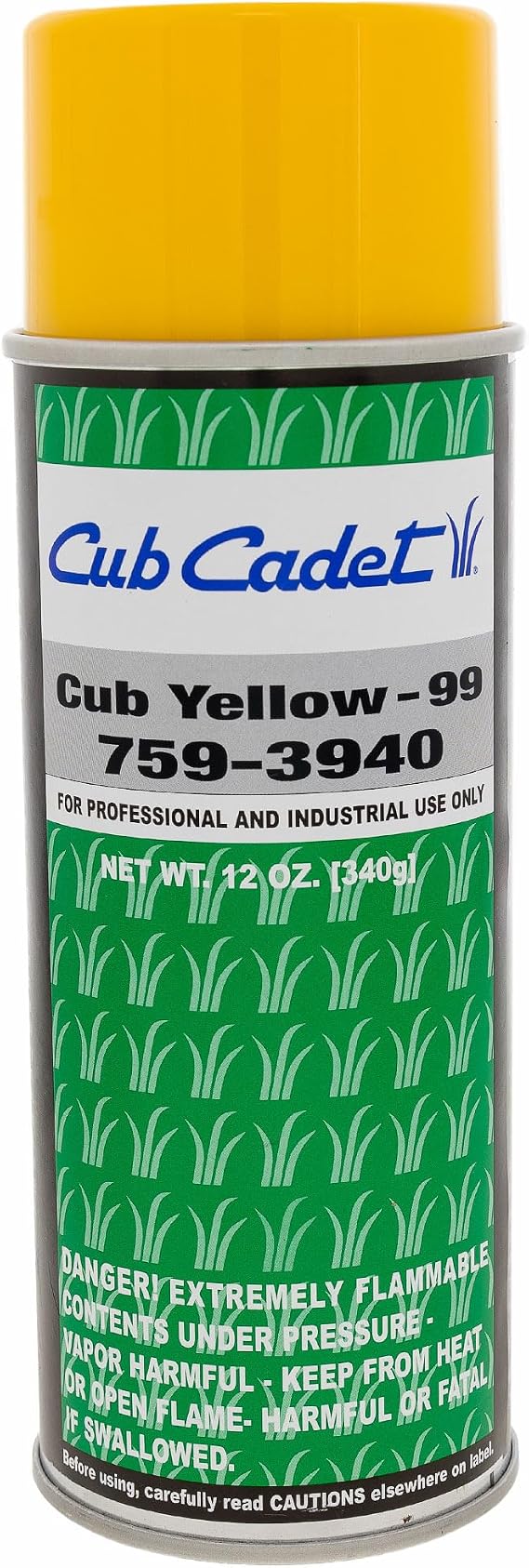 CUB CADET 759-3940 Cub Yellow 99 Spray Paint 12oz Aerosol Spray Paint Can