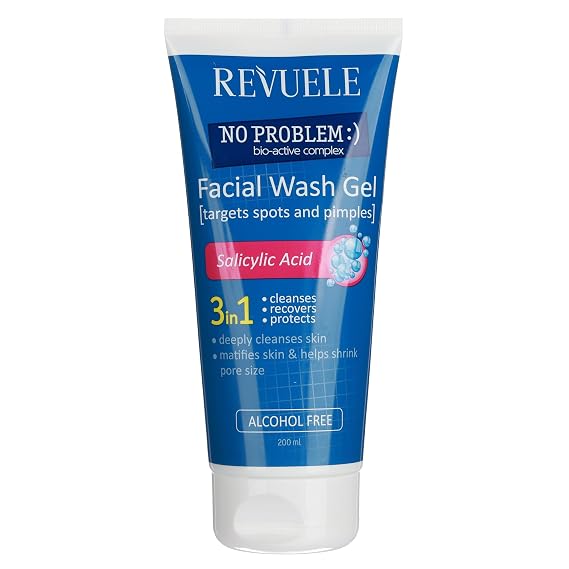 Revuele No Problem 3in1 Washing Gel with Salycylic Acid 200ml