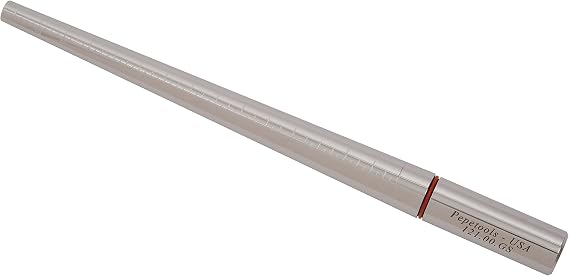 Pepetools 121.GS Gold Standard Steel Mandrel with No Groove, US Sizes 1-16