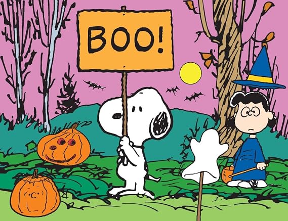 RoseArt Peanuts Boo! 100 Piece Jigsaw Puzzle for the Whole Family