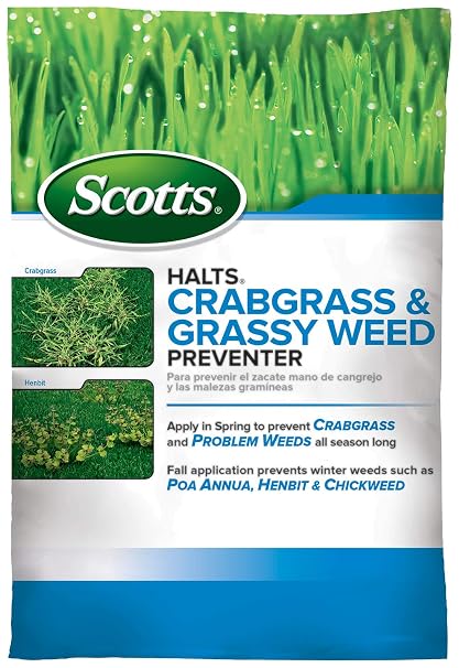 Scotts Halts Crabgrass & Grassy Weed Preventer, 20.12 lbs.